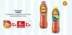 Coccinelle Supermarché Thé glacé lipton offre