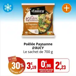 Coccinelle Supermarché Poêlée paysanne d'aucy offre
