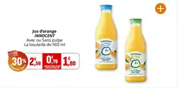 Coccinelle Supermarché Jus d'orange innocent offre