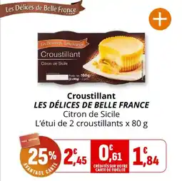 Coccinelle Supermarché Croustillant les délices de belle france offre