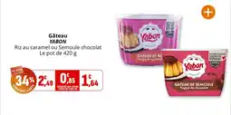 Coccinelle Supermarché Gâteau yabon offre
