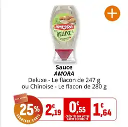 Coccinelle Supermarché Sauce amora offre