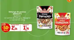 Coccinelle Supermarché Mélange de graines menguy's offre