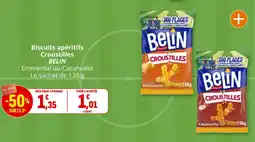 Coccinelle Supermarché Biscuits apéritifs croustilles belin offre