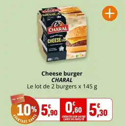 Coccinelle Supermarché Cheese burger charal offre