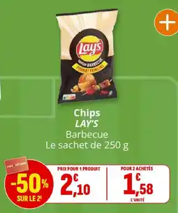Coccinelle Supermarché Chips lay's offre