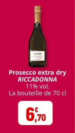 Coccinelle Supermarché Prosecco extra dry riccadonna offre