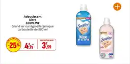 Coccinelle Supermarché Adoucissant ultra soupline offre