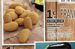 E.Leclerc Pomme de terre de consommation offre