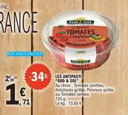 E.Leclerc SUD & SOL Les antipasti offre