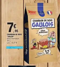 E.Leclerc SOLER Charbon de bois offre