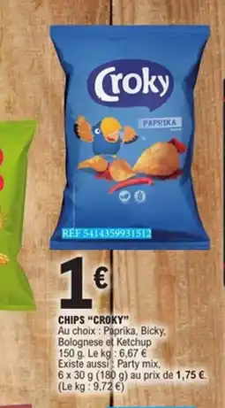 E.Leclerc CROKY Chips offre