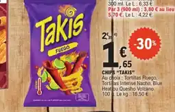 E.Leclerc TAKIS Chips offre