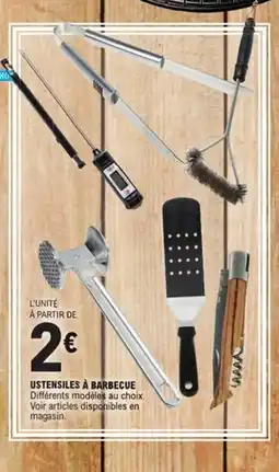 E.Leclerc Ustensiles à barbecue offre