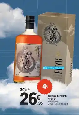 E.Leclerc FUYU Whisky blended offre