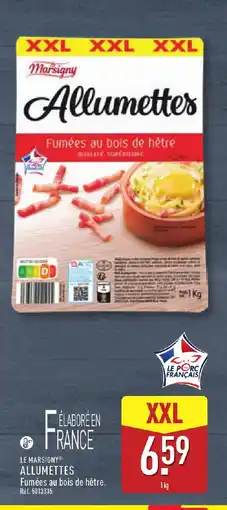 ALDI LE MARSIGNY Allumettes offre