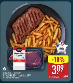 ALDI ST-CLÉMENT LE BOUCHER 1 faux filet a griller offre