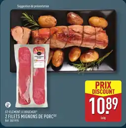 ALDI ST-CLÉMENT LE BOUCHER 2 Filets mignons de porc offre