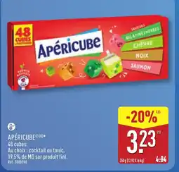 ALDI APÉRICUBE offre