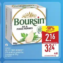ALDI BOURSIN Ail & fines herbes offre