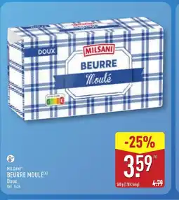 ALDI MILSANI Beurre moule offre