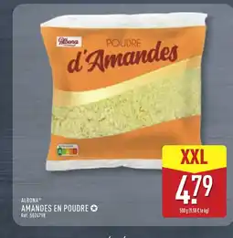 ALDI ALBONA Amandes en poudre offre