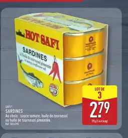 ALDI SAFI Sardines offre