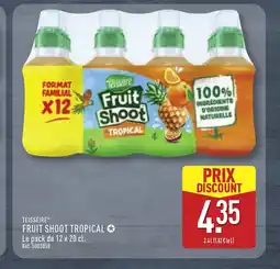 ALDI TEISSEIRE Fruit shoot tropical offre