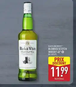 ALDI BLACK AND WHITE Blended scotch whisky 40° offre