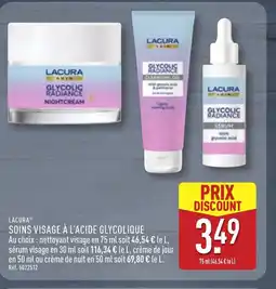 ALDI LACURA Glycolic radiance cleansing gel offre