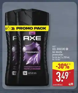 ALDI AXE Gel douche offre