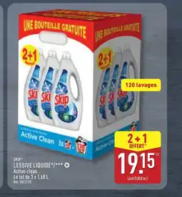 ALDI SKIP Lessive liquide offre