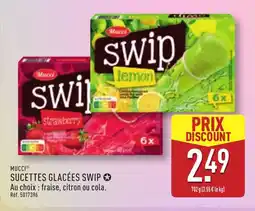 ALDI MUCCI Sucettes glacées swip offre