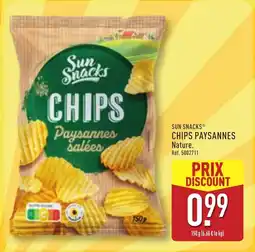 ALDI SUN SNACKS Chips paysannes offre