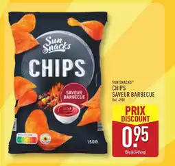 ALDI SUN SNACKS Chips saveur barbecue offre