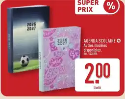 ALDI Agenda scolaire offre