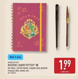 ALDI HARRY POTTER Matériel offre