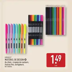 ALDI EXPERTIZ Matériel de dessin offre