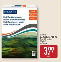 ALDI EXPERTIZ Ramette papier a4 offre