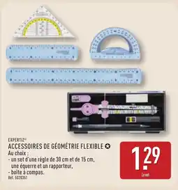 ALDI EXPERTIZ Accessoires de géométrie flexible offre
