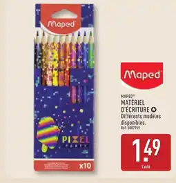 ALDI MAPED Matériel d'écriture offre