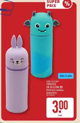 ALDI HOME CREATION Trousse en silicone offre