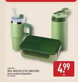 ALDI CROFTON Mug, bouteille ou lunch box offre