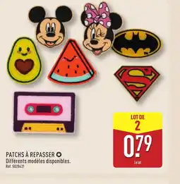 ALDI Patchs à repasser offre