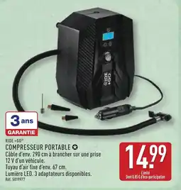 ALDI RIDE +GO Compresseur portable offre