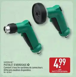ALDI GARDENLINE Pistolet d'arrosage offre