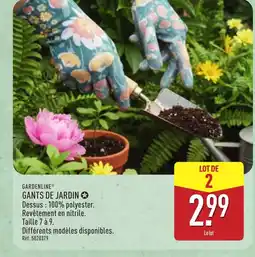 ALDI GARDENLINE Gants de jardin offre