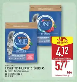 ALDI PURINA Croquettes pour chat stérilisé offre