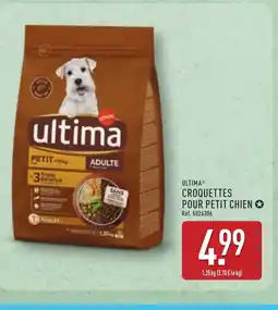 ALDI ULTIMA Croquettes pour petit chien offre