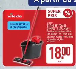 ALDI VILEDA Set nettoyage complet ultramax offre